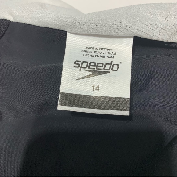 Speedo Like New Girl's Infinity Splice One-Piece Swimsuit Size 14 Youth - Picture 7 of 7